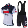 2025 Men's UAE Cycling Jersey Set classic MTB Cycling Bib Shorts Kit Reflective Bike Clothes Bicycle Maillot Cycling Clothing. 
