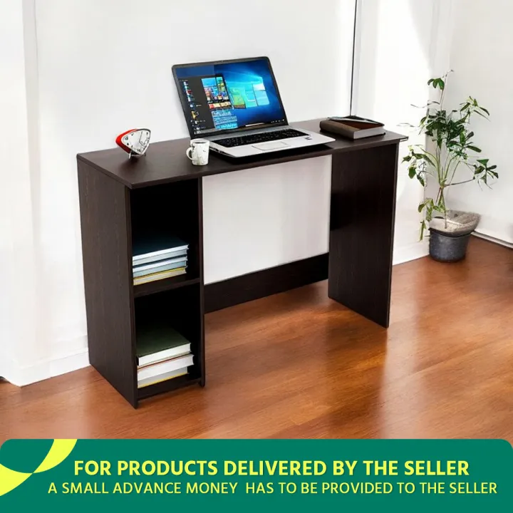 Andormahal Swish Laptop Table With Book shelf (Melamine Laminated Board ...