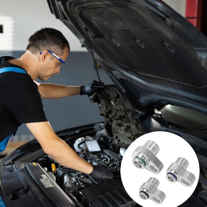 3pcs%20R134a%20Adapter%20Fittings%20Hose%20Tank%20Car%20Refrigerant%20Quick%20Connect%20Automotive%20Custom%20Lines%20Compressor%20Drier%20Condenser%20Radiator%20-%20Image%206