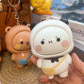 Kawaii Fans Panda Bubu And Yier Face Changing Doll Cute Panda Bubu And Dudu Cartoon Face Changing Keychain Pendant Doll. 
