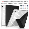 For Samsung Galaxy Tab S7 S8 S9 11 S10 FE 10.9 S7+ S8+ S9+ S10+ Plus 13.1 12.4 inch Case Tab A9 8.7 A9+ Plus Pencil Holder Cover.