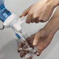 Reusable Plastic Spigot Faucet Water Dispenser Spout Bottle Cap Perfect For Office School Use.