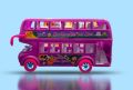 best cute bus toy for kids. ( Double Bus). 
