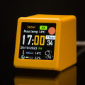 GeekMagic Ultra Smart WiFi Weather Station Bed Clock with Photo Album Gif Animation Desktop Decoration home decoration item. 