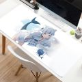 Large mousepad cartoon mouse pad gaming mouse pad stitched edge 80x30cm thickness 3mm. 