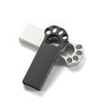 JASTER Bear Claw USB Flash Drive 128GB Creative Business Pen Drive 64GB Memory Stick 16GB 8GB 4GB 128M Metal Pendrive 32GB .