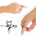 2PCS Adjustable Knitting Crochet Ring, Open Guide Yarn Guide Crochet Tension Ring for Faster Knitting, Women's Knitting. 