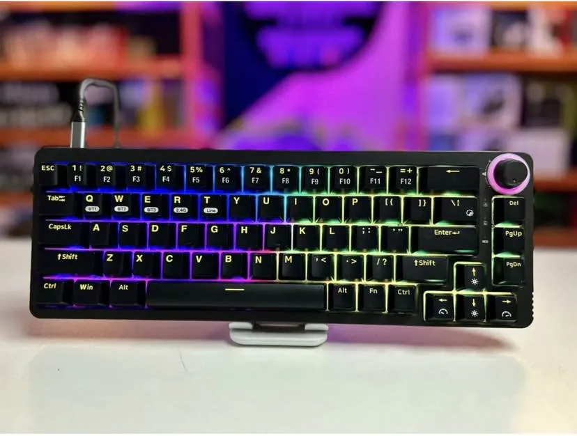 Homoo KF068 ARGB Mechanical Keyboard – ARGB Backlit Wired Gaming