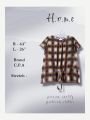 (Bust size - 44") C.P.A brand Japan Branded Grade A+ quality Short Sleeve blouse (Pre-loved/ thrift). 