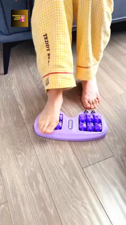 Face Value Foot Roller Massager with Magnetic Beads – Acupressure Therapy for Heel, Arch & Muscle Relief – Non-Electric Deep Tissue Foot Massager for Men & Women