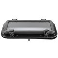 4mm Opening Portlight Rectangular Porthole Temper Glass Ultraviolet Resistant Windows for Boat Yacht 400x200mm. 