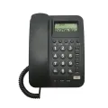 KX T2027CID Corded Phone, Landline Phone with LCD Display Desktop Phone for Home Office Hotel, Telephones Landline Corded with Semi Handsfree Call, Caller ID, 24 Ringtones(White, Black). 