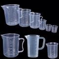 20ml / 30ml /50ml /250ml /500ml/1000ml Clear Plastic Graduated Measuring Cup For Baking Beaker Liquid Measure JugCup Container. 
