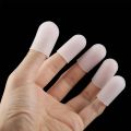 5pcs Silicone Finger Protector Thumbs Sleeve Cover Fingertip Gloves Finger Cots for Heat Cooking Baking Barbecue Kitchen Tools. 