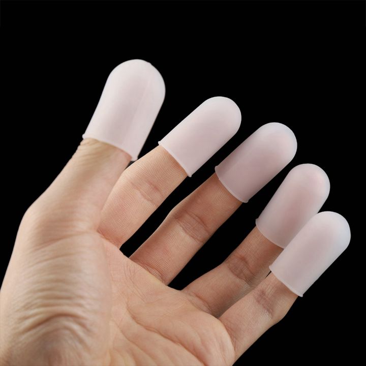 5pcs%20Silicone%20Finger%20Protector%20Thumbs%20Sleeve%20Cover%20Fingertip%20Gloves%20Finger%20Cots%20for%20Heat%20Cooking%20Baking%20Barbecue%20Kitchen%20Tools%20-%20Image%204