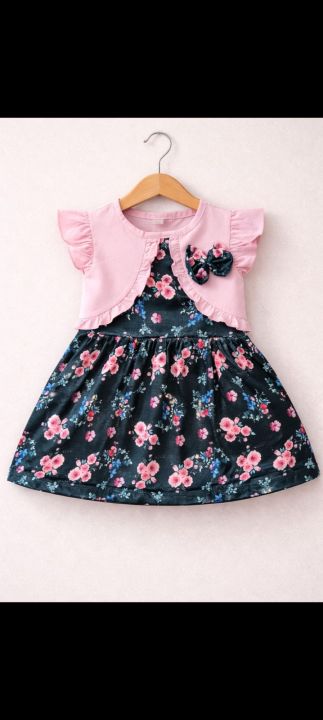 1-2%20Years%201%20piece%20%20Girls%20Summer%20Fancy%20Frock/Baby%20Girl%20Tops%20.%20Premium%20%20quality%20Dress%20-%20Image%203