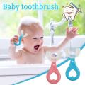 (Pack Of 2)High Quality Baby Tooth Brush Soft Teeth Brush For Kids Silicone Baby Brush. 360° U Shape Tooth Brush, Teeth Cleaning Brush, Children Teeth Brush, Teether. 