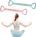 Fitness Resistance Band, Exercise Band Back Stretching Resistance Band for Women, High Elastic Soft Chest Expander Fitness Exercise, Workout Stretch Exercise Equipment. 