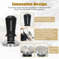 Coffee Tamper Constant Pressure Double Spring 51mm 53mm 58mm Espresso Distributor For Delonghi Breville Accessories Barista Tool. 