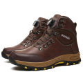 Men's Safety Work Boots Indestructible Steel Toe Anti- Smash Resistant Stab Proof Safety Shoes Breathable Slip-Resistant Durable. 