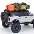 Simulated Roof Luggage Tent Bag Decorate for 1/18 1/24 RC Crawler TRX4M Bronco Defender SCX24 DIY Upgrade Accessories. 