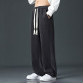 New High-quality Outdoor Sports Leisure Wide Leg Floor Pants Fashionable Versatile Comfortable Breathable Neutral Casual Pants. 