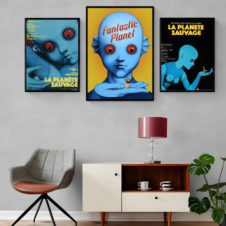 Classic%20Science%20Fiction%20Movies%20Fantastic%20Planet%20La%20Planete%20Sauvage%20Poster%20Waterproof%20Wall%20Art%20For%20Living%20Bedroom%20Room%20Decor%20Gift%20-%20Image%204