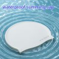 Silicone Waterproof Swimming Cap High Elastic Swim Cap for Women and Men. 