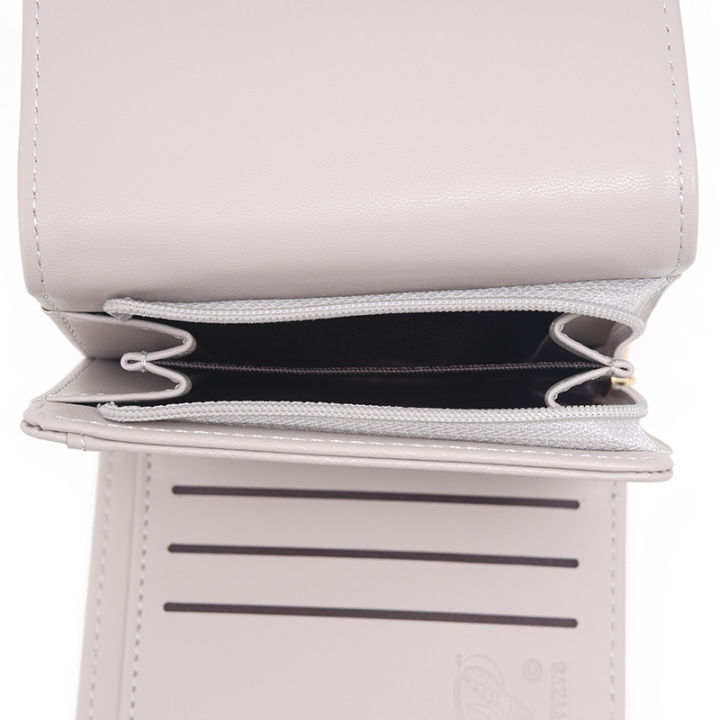 Wallet%20women's%20short%202024%20summer%20new%20women's%20flower%20pendant%20three%20fold%20bag%20large%20capacity%20folding%20multi-functional%20student%20coin%20-%20Image%206