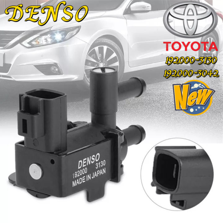 Denso vacuum solenoid switch valve VSV 192000-3130 192000-3042 round air compensator solenoid valve for Toyota Lexus (made in Japan)