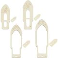 4 Sizes Wooden Mitten Blocker Knitting Set Wood Glove Knitting Model Tool Household Display Hand Knitting Gloves making kit. 