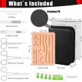 Survival Medical Suture Practice Kit for Students - Suture Practice Kit for Suture Training, Full Set of Essentials Stainless Suturing Tools, Suture Pad, Gifts for Medical Students

￼

￼

￼

￼

￼

￼

￼. 