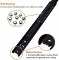 10" to 20" Inch (1set=2pcs) Metal Duty 3 Part Drawer Channel, Drawer slides channel, SS Ball Bearing Drawer channel– Full Extension Soft Closing Slides. 