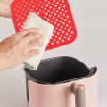 Air Fryer Silicone Liner Mat Reusable Non-Stick Baking Mat Round Square Kitchen Air Fryer Accessories.