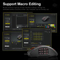 E-YOOSO X-39 USB Wired RGB Gaming Mouse 24000 DPI SG8960 19 buttons programmable game Optical mice for Computer PC Laptop. 