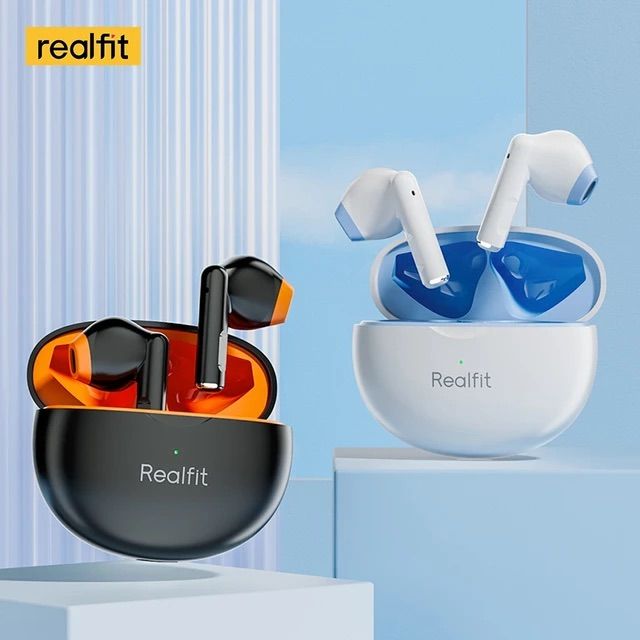 Realfit F2 Bluetooth Earphone Excellent HIFI Quality TWS Wireless Earbuds for Sports Gaming Headset With Microphone
