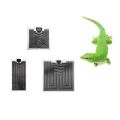 EU plug 220V Graphene Reptiles Heating Mat Climbing Pet Warm Pads with Temperature Controller 5W/7W/14W/20W. 
