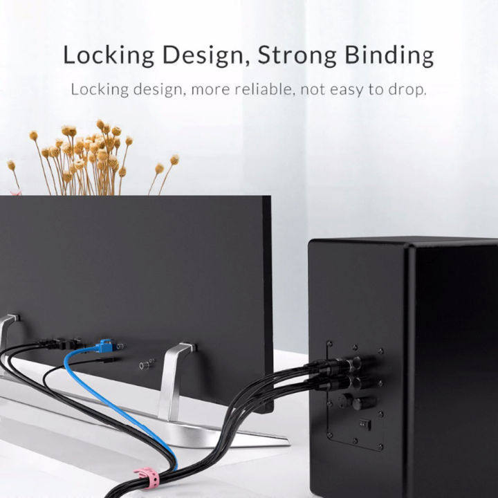 20/12/4PCS%20Cable%20Ties%20Cord%20Organizer%20Management%20Silicone%20Wire%20Holder%20Straps%20Zip%20Clips%20Reusable%20Tie%20Wraps%20Keeperwinder%20%20-%20Image%203