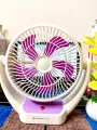 12 hours plus backup time; High quality Soundless Rechargeable & Charger fan;JY Super-2523; Professional & Advanced Technologies 4000 mah Battery: AC/DC Fan.