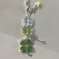 Lucky Leaf Phone Charms Pendant Cute Key Chain Cases For Phone Chain  Schoolbag Books CCD Camera Key Pendant Accessiroes. 