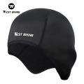 WEST BIKING Winter Cycling Cap Windproof Thermal Ski Helmet Liner Running Skiing Motorcycle Hat Men Women MTB Cycling Headwear. 
