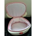 Kawaii Rilakkuma Bear Elliptical Stereoscopic Makeup Bag Portable Storage Bag Cute Cartoon Easy Bear Storage Bag Girls . 