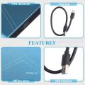 Portable high-speed SSD 128T game hard disk Portable notebook portable storage Office hard disk Suitable for PC Linux, etc..
