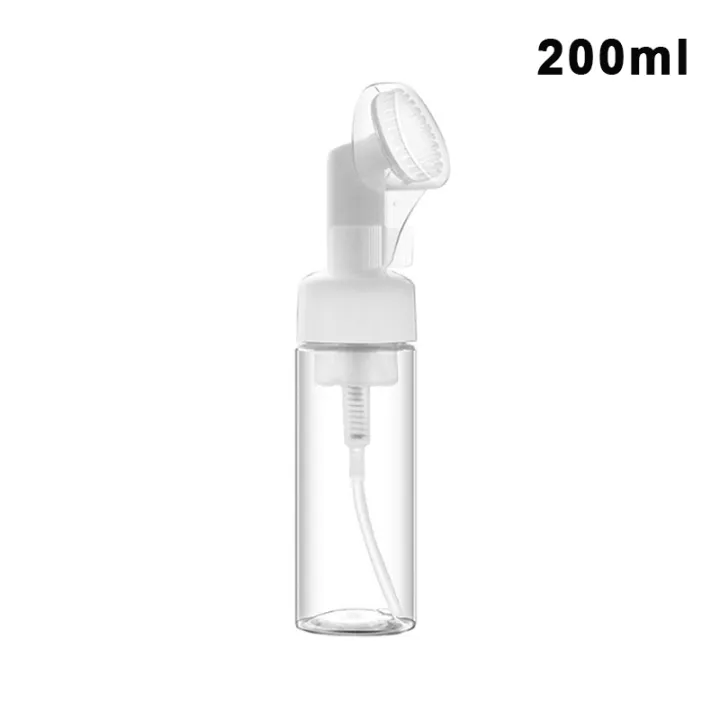 100/150/200ml Empty Froth Foaming Pump Bottle With Silicone Brush Head ...