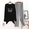 full Sleeve LMS Printed Night Suit For Women And Girls Best For Night Wear (RC116). 