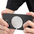 Ultra Thin Hard PC Magnetic Frameless Phone Case For Magsafe Oneplus 12 12R 11 11R 10T 10R 10 Pro Matte Color Solid Cover. 