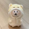 Only Clothing 2025 New Cute and Versatile Trendy 10cm Cotton Doll Little Hamster Jumpsuit Little Bear Dress Set, Cloak. 