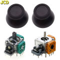 JCD 2 Pieces 3DS Analog Joystick Black Small Hole Mushroom Hat Thumb Sticks Rocker Caps For Switch Pro Controllers. 