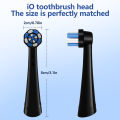 New 4/8PC Professional Toothbrush Replacement Heads, Compatible with Oral-B IO Series, Cost-Effective Pack.. 