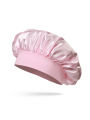 1Pcs Silk Bonnet for Sleeping Women Satin Lined Hair Bonnets for Sleeping Soft Elastic Band Silk Sleep Cap for Curl. 